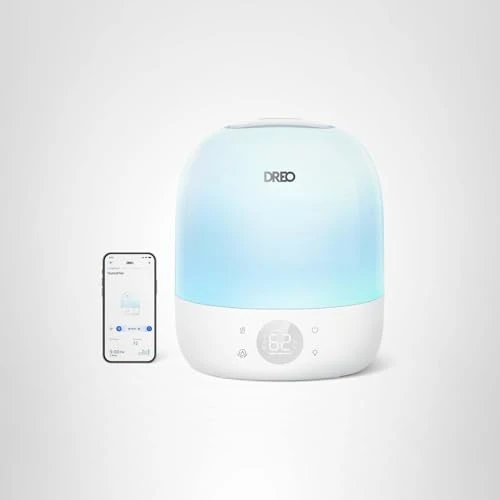 Cool Mist Humidifier with RGB Night Light and Sleep Trainer — Humidifier, Dreo