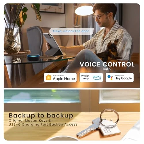 Smart Lock with Facial Recognition and Fingerprint Keyless Entry — Smart Lock, Lockly