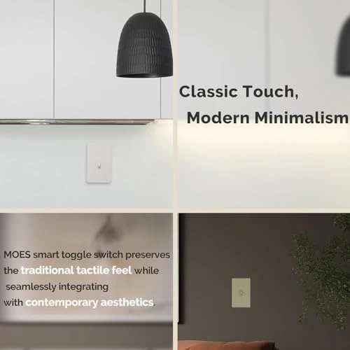 Smart Toggle Light Switch — Smart Switch, MOES
