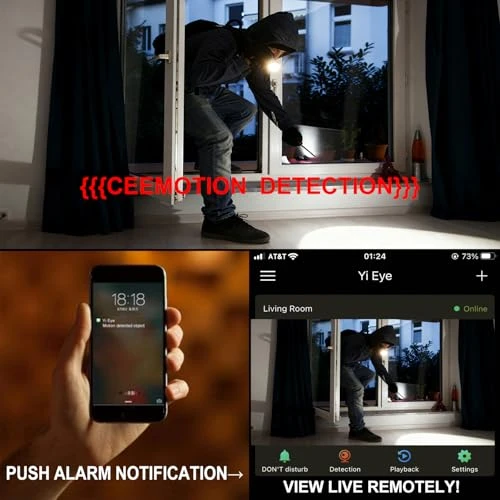 Smoke Detector Camera, NUNET