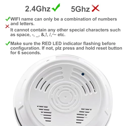 Smoke Detector Camera, NUNET