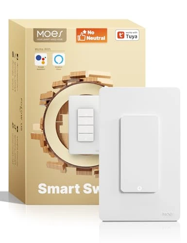 WiFi Smart Light Switch — Smart Switch, MOES