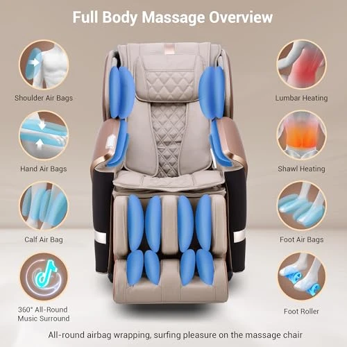 4D Massage Chair for Full Body — Massage Chairs, MYNTA