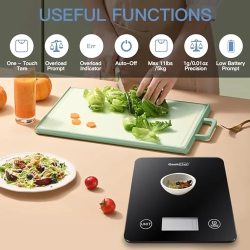 Digital Scale with App — Smart Scale, Geek Chef