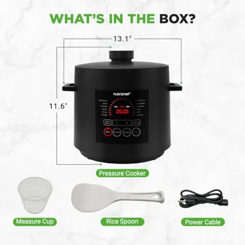 Electric Pressure Cooker — Multicooker, NutriChef