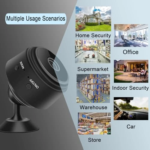 Hidden Spy Camera for Home Use — Security Camera, ZMDCAM