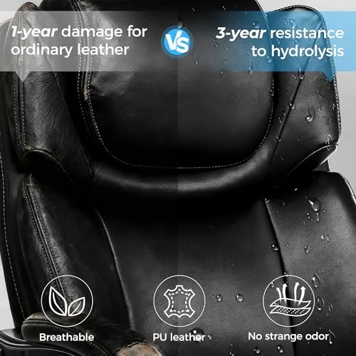 Kneading Massage Office Chair with Footrest — Smart Chairs, CHAIRKER