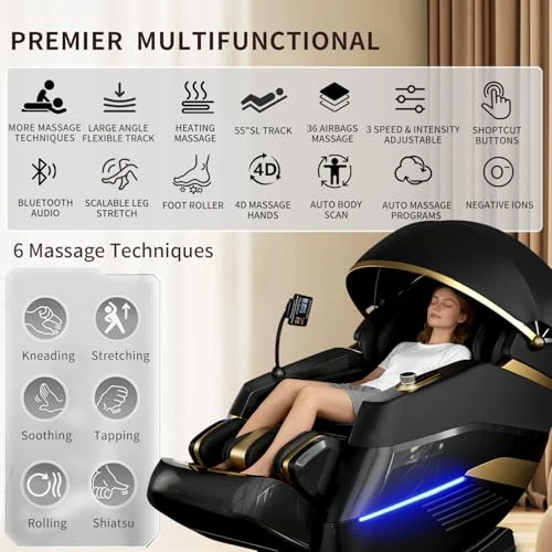 Massage Chair Sleeping Pod — Massage Gun, Dr.hiumi