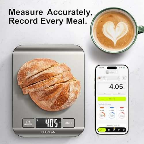 Smart Food Kitchen Scale with Nutritional Calculator — Smart Scale, Ultrean
