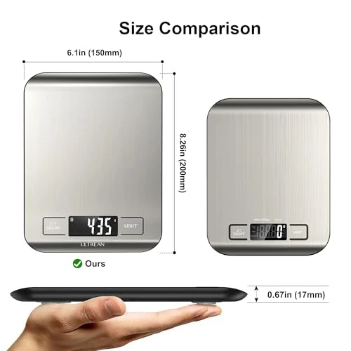 Smart Food Kitchen Scale with Nutritional Calculator — Smart Scale, Ultrean