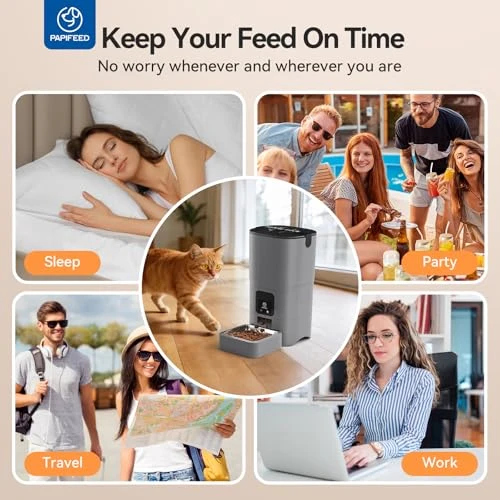 Automatic Cat Feeder — Automatic Pet Feeder, PAPIFEED