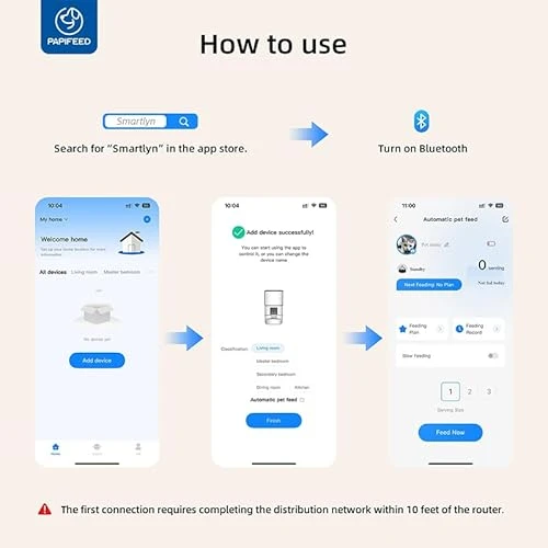 Automatic Cat Feeder — Automatic Pet Feeder, PAPIFEED