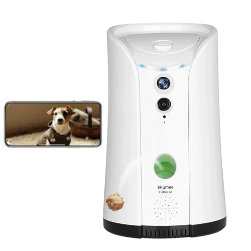 Pet Camera with Automatic Treat Dispenser — Automatic Pet Feeder, SKYMEE