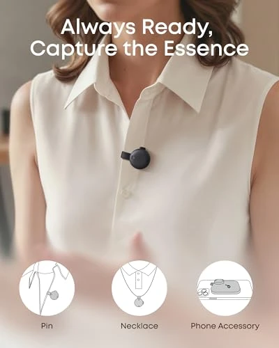 Portable AI Voice Recorder and Note Taker — Translator Device, Soundcore