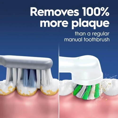 Rechargeable Electric Toothbrush with Replacement Brush Head and Travel Case — Electric Toothbrush, Oral-B