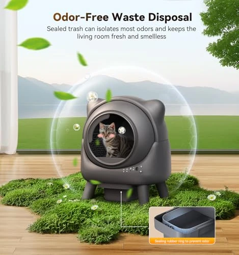 Self Cleaning Litter Box — Self-Cleaning Litter Box, FEELNEEDY