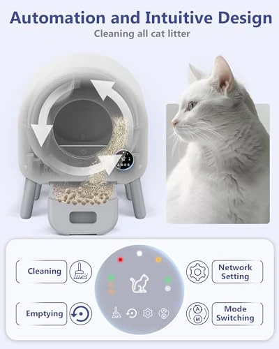 Self Cleaning Litter Box — Self-Cleaning Litter Box, CCEOO TOY