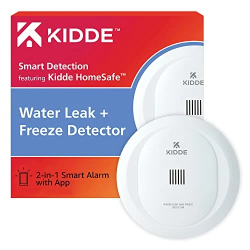 WiFi Water Leak Detector & Freeze Alarm, Kidde