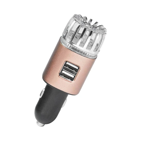 Car Air Purifier with USB Charger, TOP HOME