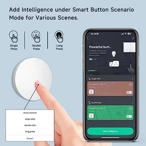 Smart Remote Button — Smart Home Hub, IHSENO