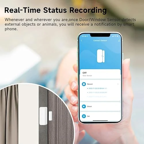 WiFi Door Window Sensor, IHSENO