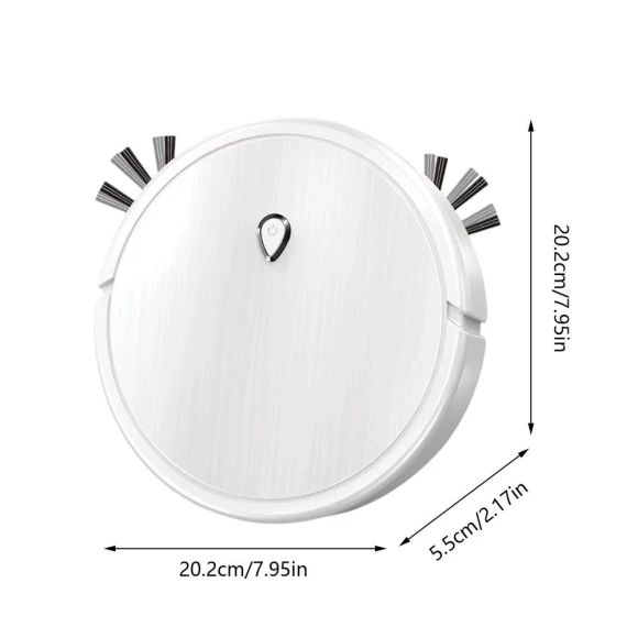 Mini Rechargeable Vacuum Mop Robot — Robot Vacuum, Mellow Home