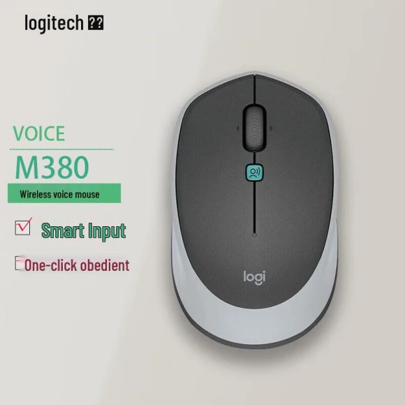Mouse with Dual Mode and AI Voice Control, Logitech