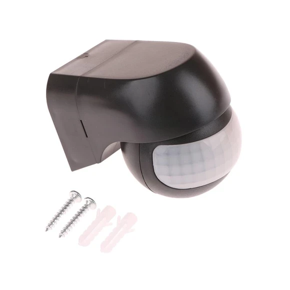 Outdoor Infrared Long Motion Wall Switch PIR Detectors LED Sensor Waterproof Timer Light Motion Sensor, Golden Childhood