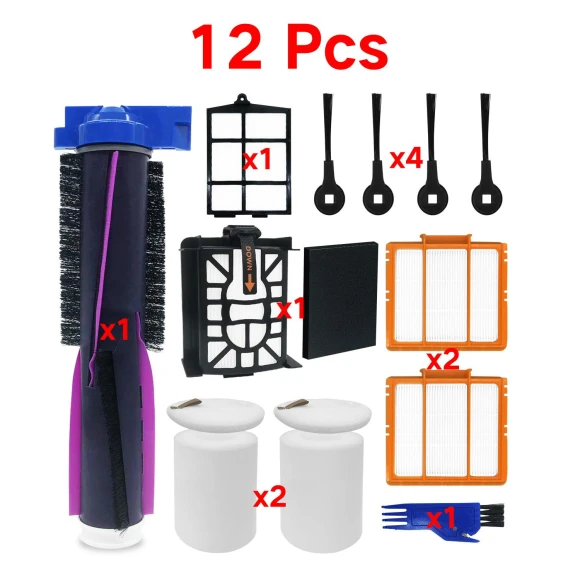 PowerDetect 2-in-1 Robot Vacuum Cleaner Accessory Set, The Cozy Nook