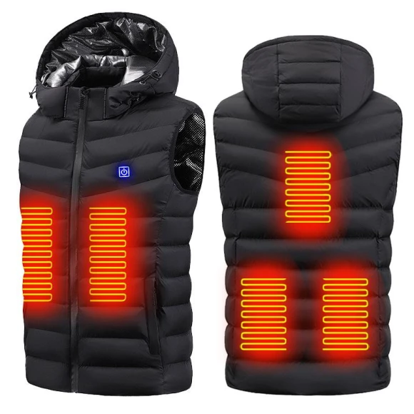 Heated Jacket with 5 Heating Zones — Heated Jacket, Smart Mouse