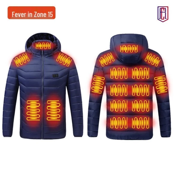 Smart Winter Jacket with Hood — Heated Jacket, UrbanEdge