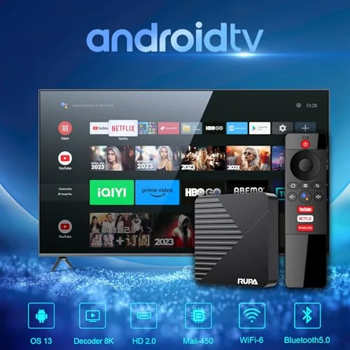 Android TV Box — Smart TV, RUPA