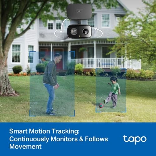 Indoor/Outdoor Pan/Tilt Wired Security Camera — Security Camera, Tapo