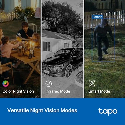 Indoor/Outdoor Pan/Tilt Wired Security Camera — Security Camera, Tapo