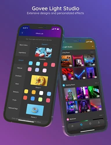 LED Strip Lights with Segmented Color Control and Music Sync — LED Strip Lights, Govee