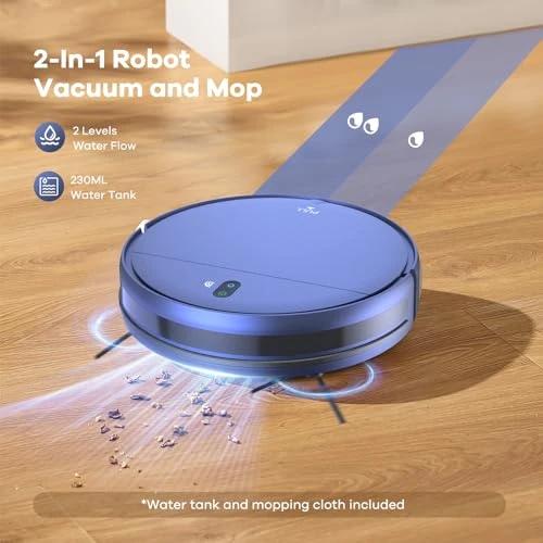 Robot Vacuum and Mop Combo — Robot Vacuum, ZCWA