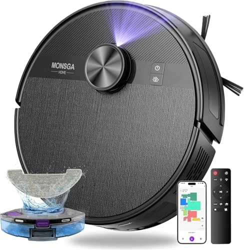 Robot Vacuum and Mop Combo — Robot Vacuum, MONSGA