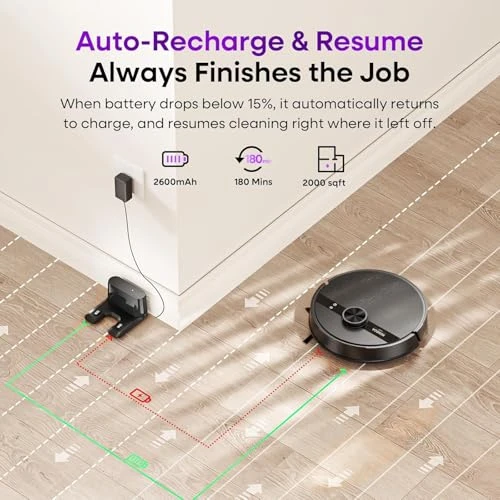 Robot Vacuum and Mop Combo — Robot Vacuum, MONSGA