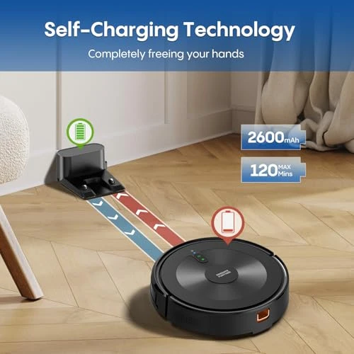 Robotic Vacuum Cleaner with Mop — Robot Vacuum, AZQQ