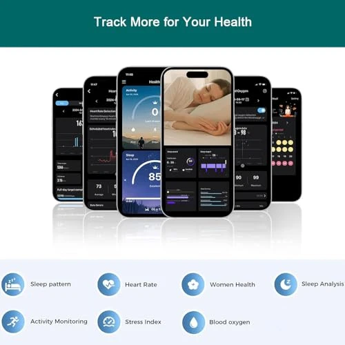 Smart Ring Health Fitness Tracker — Smart Ring, SM SEVENMORE