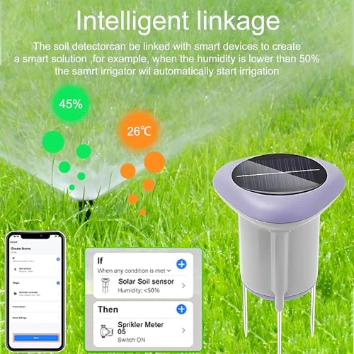 Solar Soil Moisture Meter — Soil Moisture Sensor, PHOVOLT