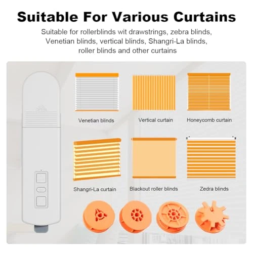 Automatic Blind Opener and Closer with Solar Panel, Generic