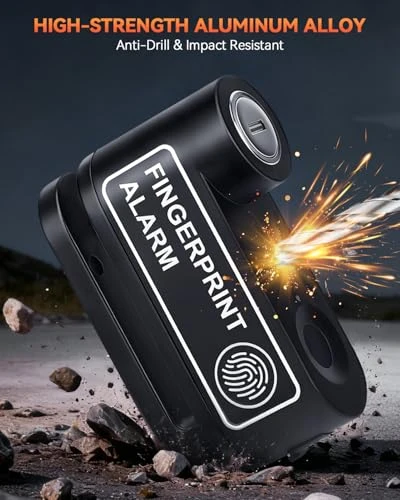 Motorcycle Disc Brake Lock with Alarm, YBLNTEK