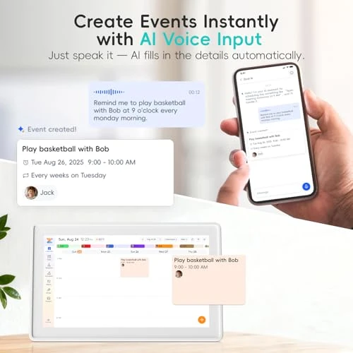 Digital Calendar Frame, WESTSEE