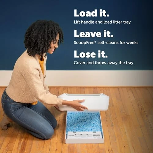 Self-Cleaning Cat Litter Box System with Enclosed Front-Entry — Self-Cleaning Litter Box, PetSafe