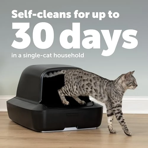 Self-Cleaning Cat Litter Box System with Enclosed Front-Entry — Self-Cleaning Litter Box, PetSafe