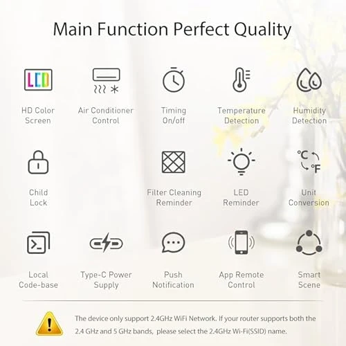 Smart Air Conditioner Controller — Smart Thermostat, WenzhiIoT