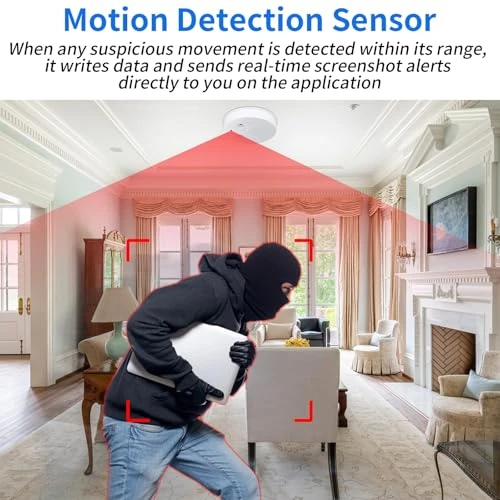 Smart Camera with Night Vision and Motion Detection — Security Camera, eovas