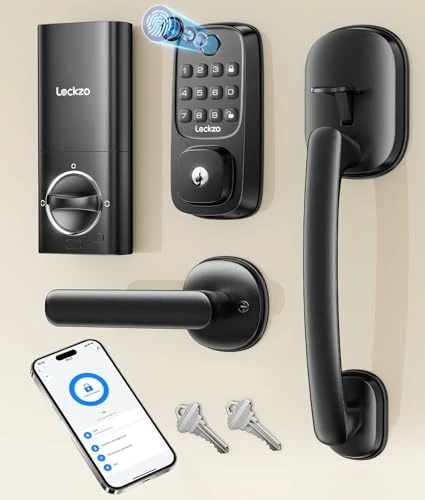 Smart Deadbolt Lock with Fingerprint and Keypad — Smart Lock, Lockzo