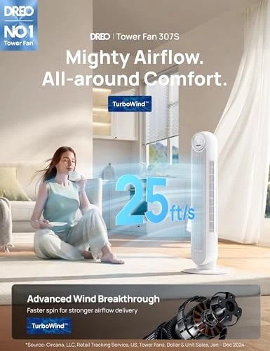 Tower Fan — Smart Fan, Dreo